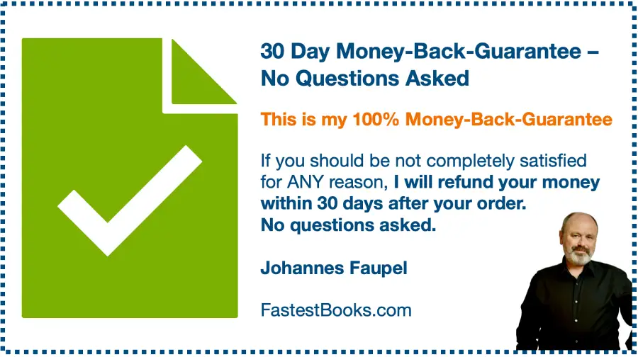 Money Back Guarantee No Questions Asked