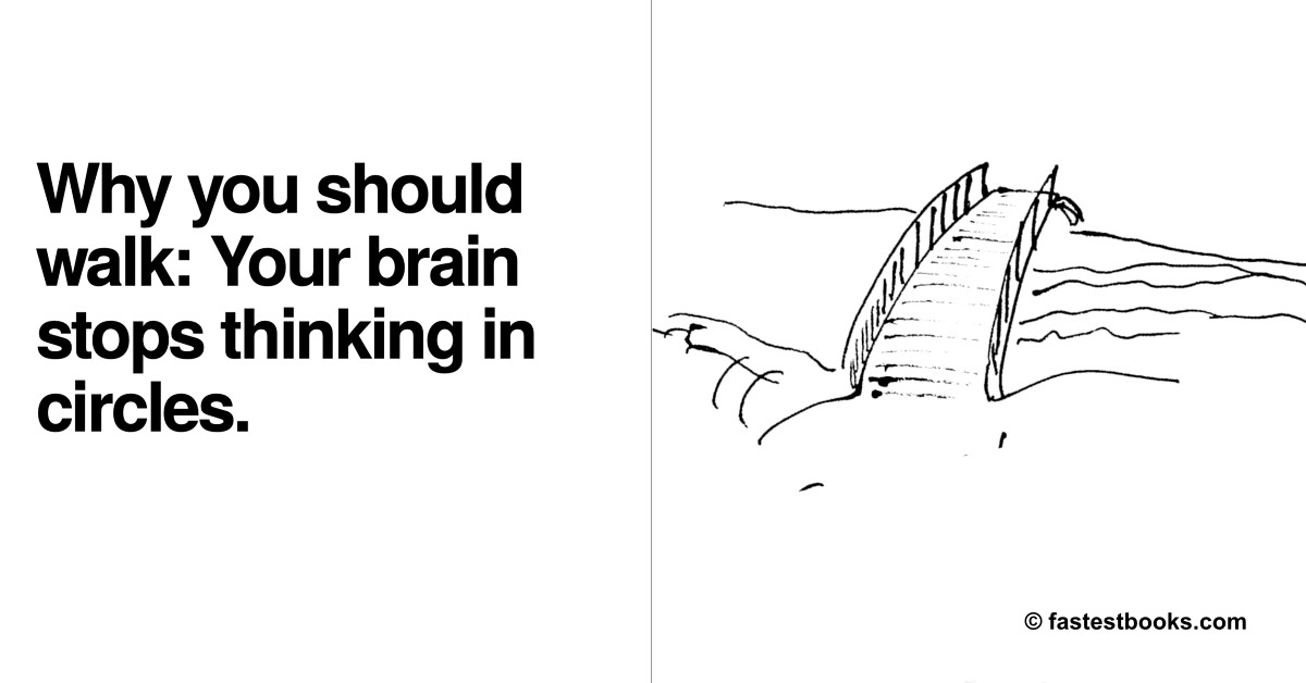 Why walking helps against depression