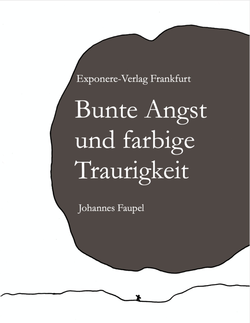 Bunte Angst und farbige Traurigkeit