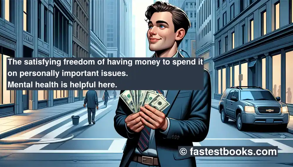Peace of Mind through Having Money