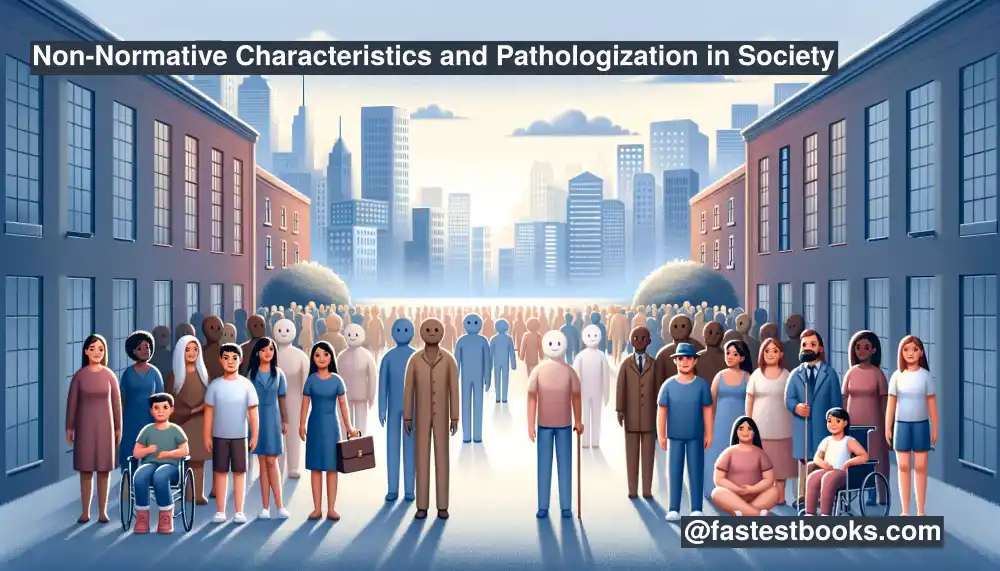 Non-normative characteristics and pathologization in society